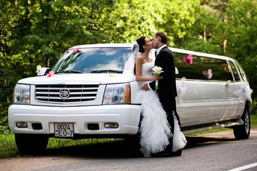 Кадиллак Эскалейд свадебный