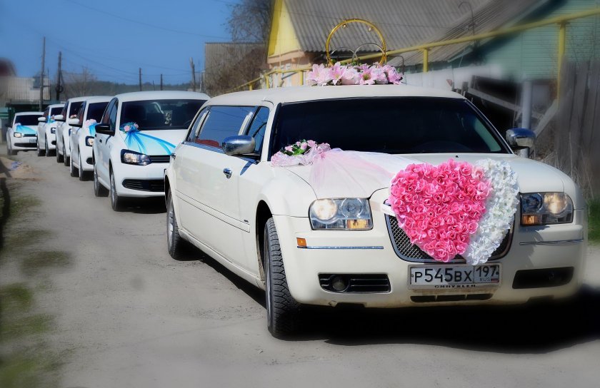 Свадебный лимузин