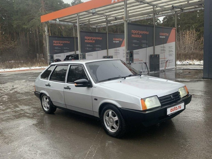 Ваз 2109 серебристая