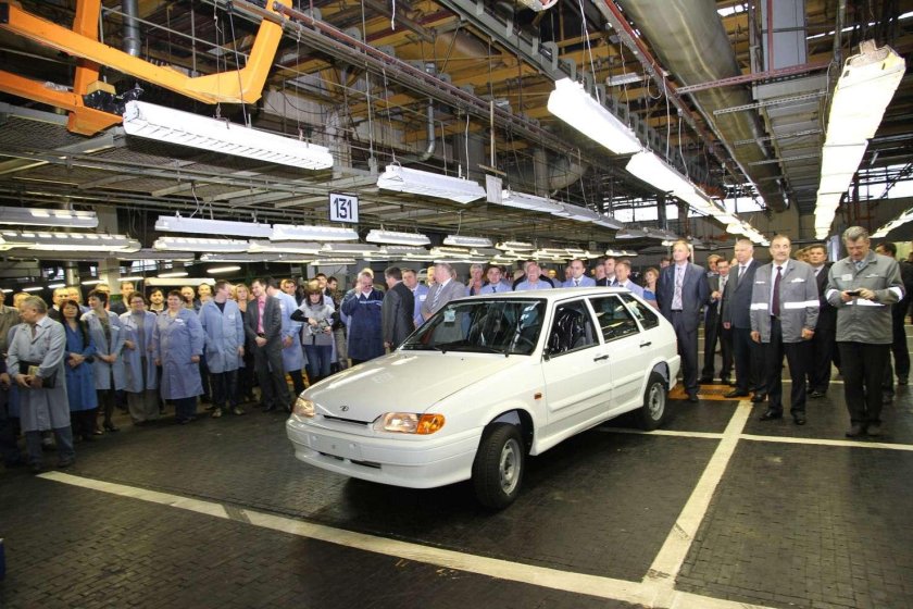 ВАЗ Лада 2114 конвейер