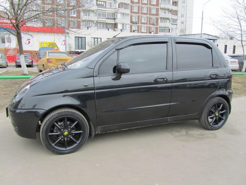 Daewoo Matiz на 15 колесах