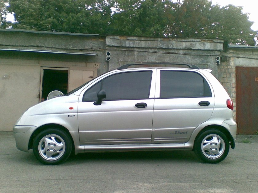 Daewoo Matiz на 15 колесах