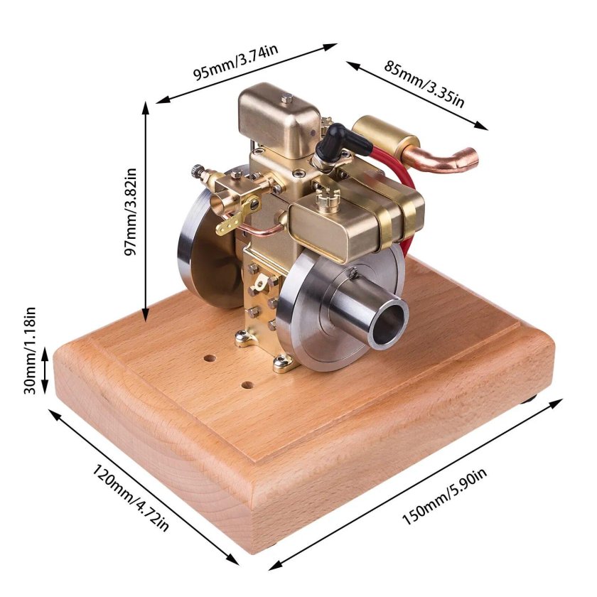 Мини бензиновый двигатель
