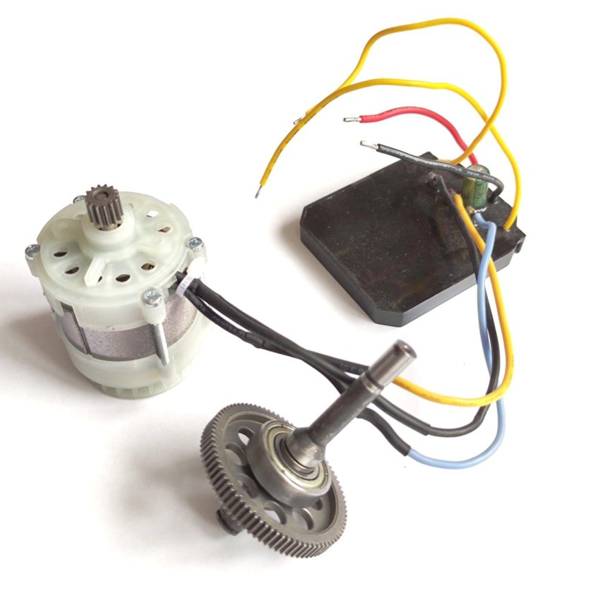 Безщеточный двигатель