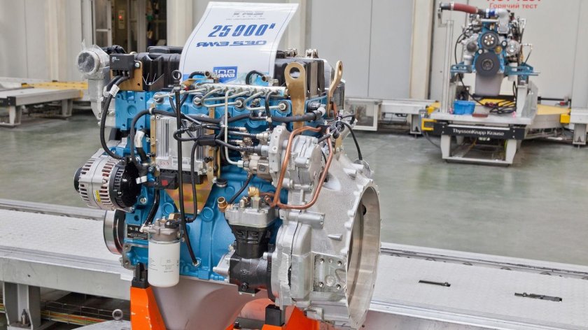Моторы ЯМЗ 530
