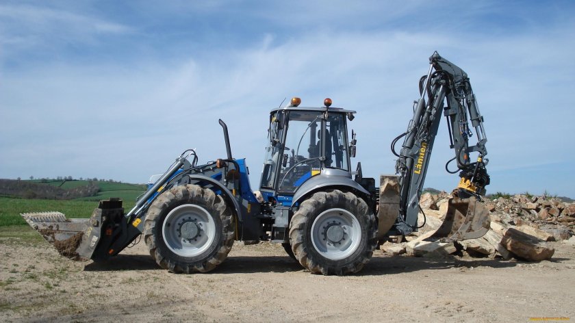 Экскаватор-погрузчик Беларус эп-491