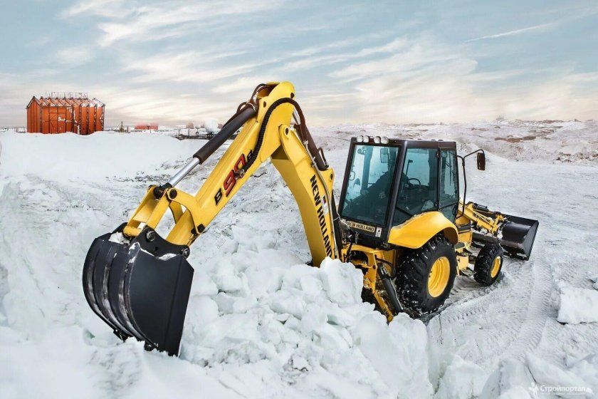 Экскаватор-погрузчик Нью Холланд b90b