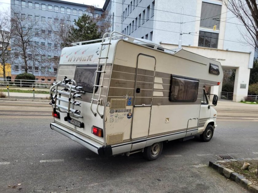 Hymer motorhome