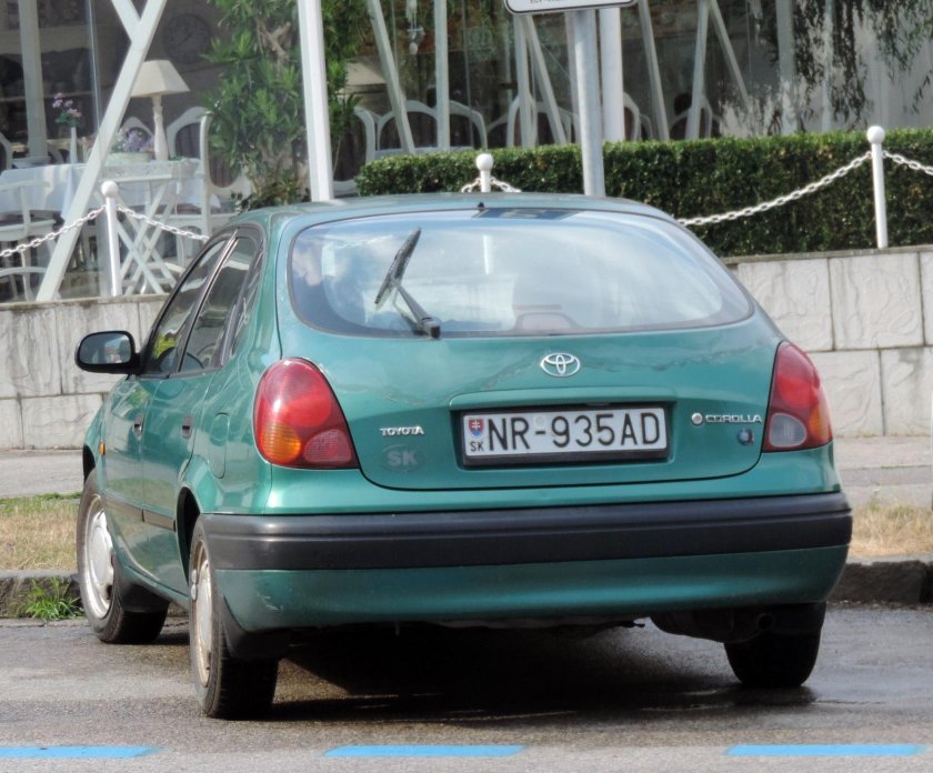 Автомобильные номера Словакии