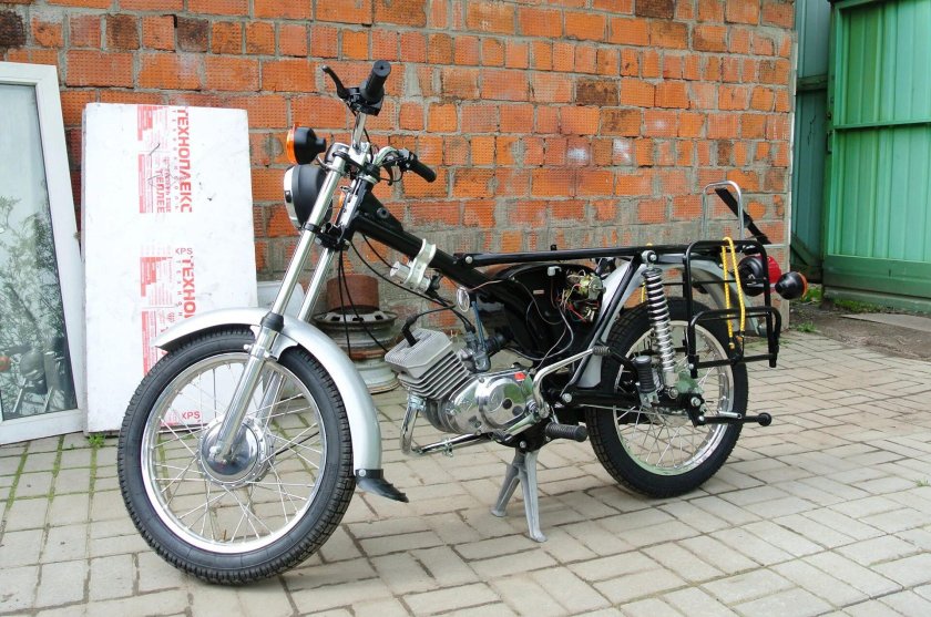 Мопед Альфа Дельта рама 110