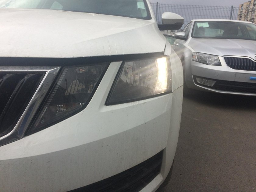 Ходовые огни Skoda Octavia a7
