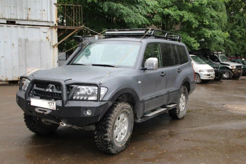 Mitsubishi Pajero 3 Offroad Tuning