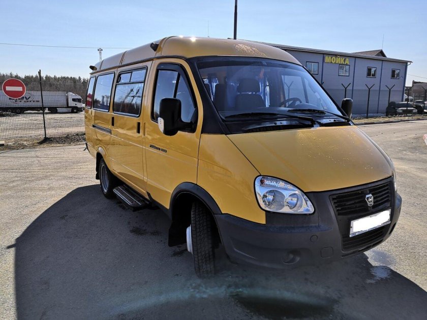 Газель 3221 желтая