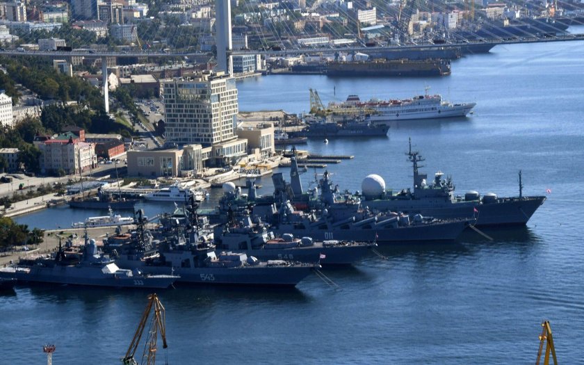 Фрегат Тихоокеанского флота «Маршал Шапошников»