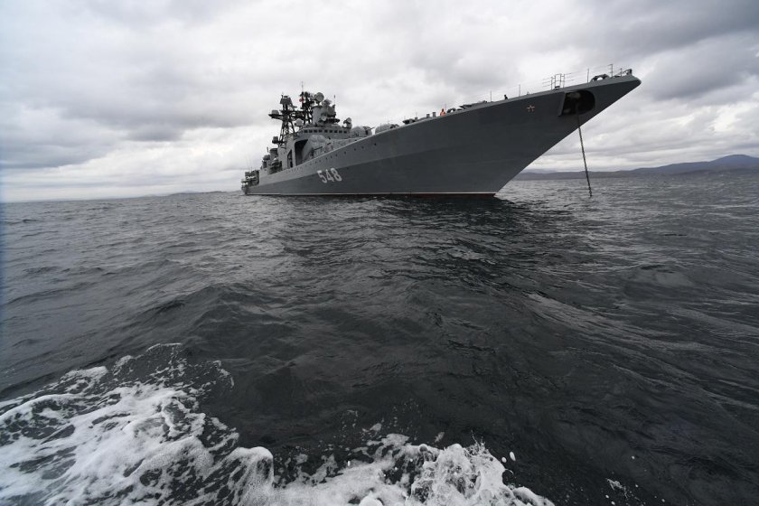 Фрегат Тихоокеанского флота «Маршал Шапошников»