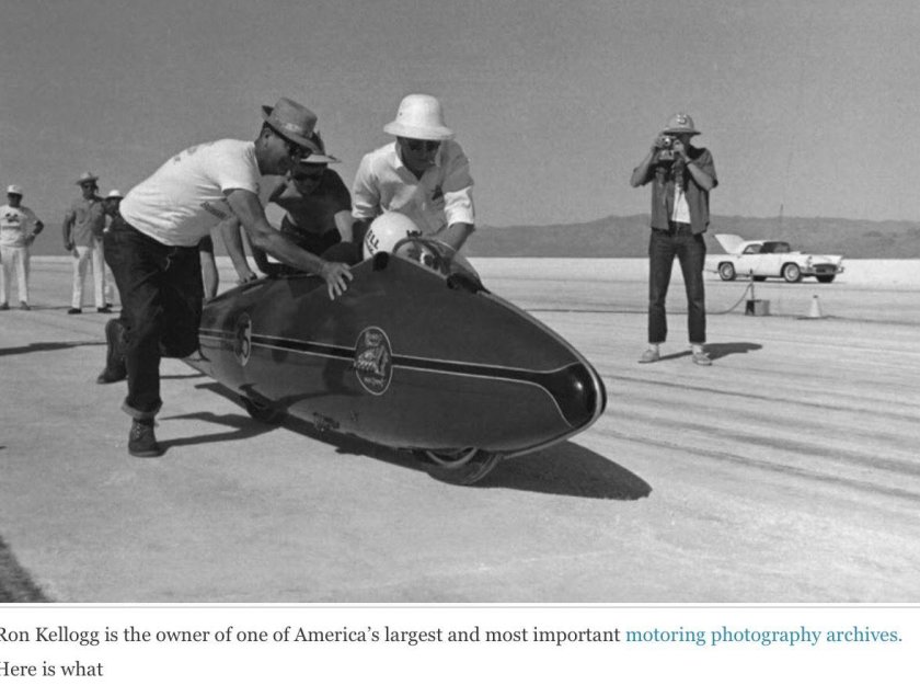 Берт Монро рекорд скорости