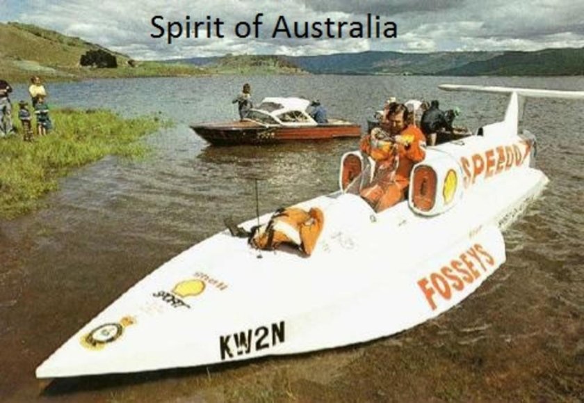 Spirit of Australia катер