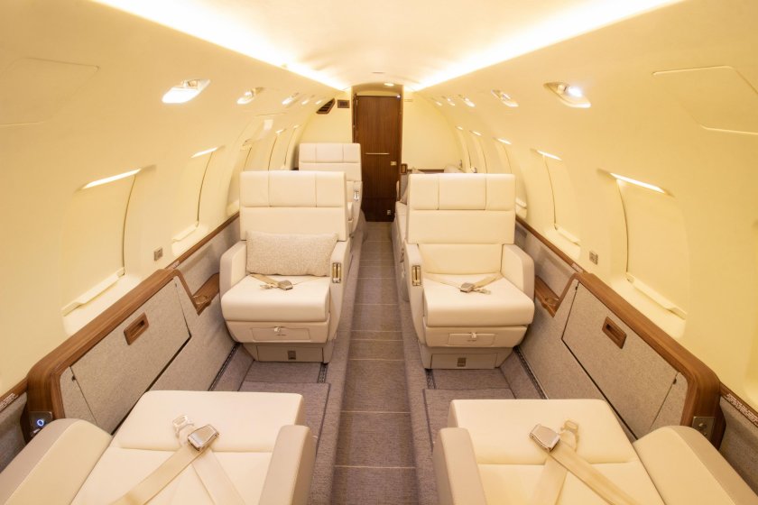 Hawker 800xp Interior