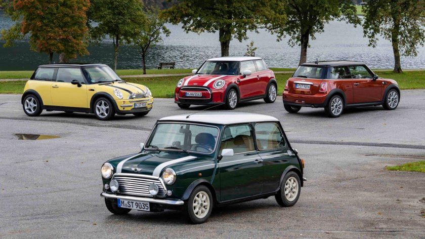 Mini Cooper Эволюция