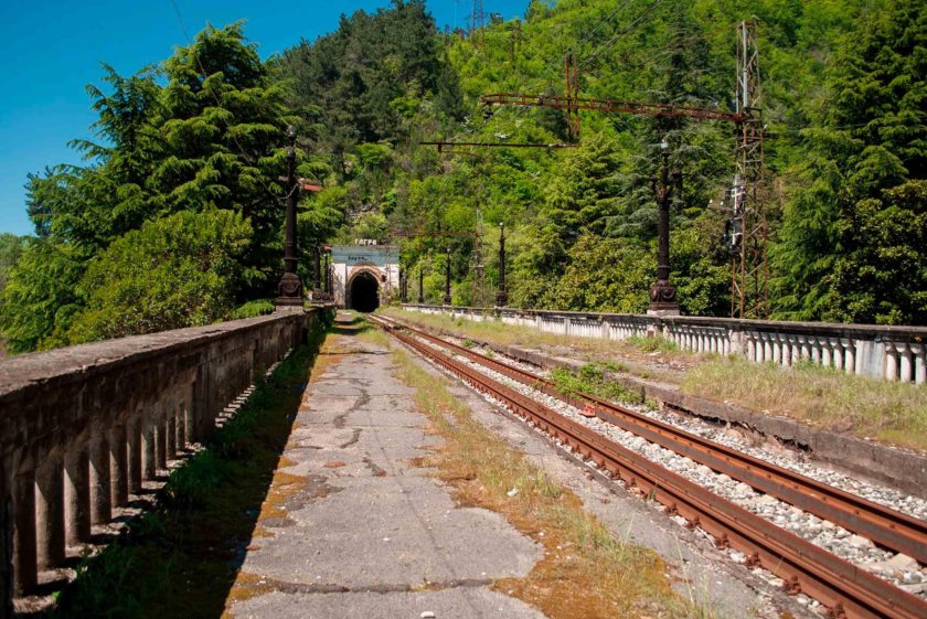 ЖД станция Абаата