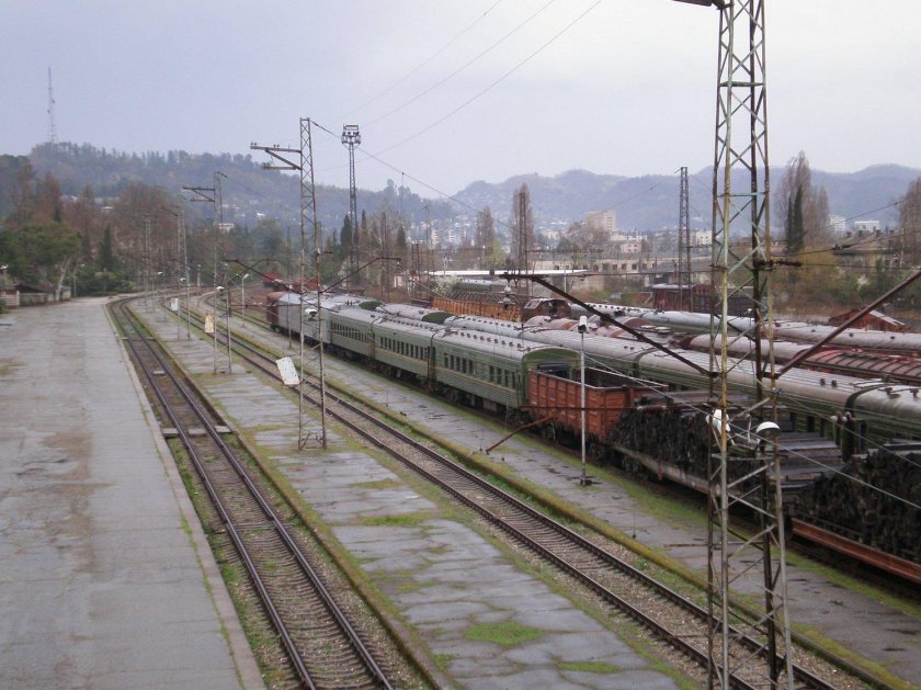 Абхазская ЖД В СССР