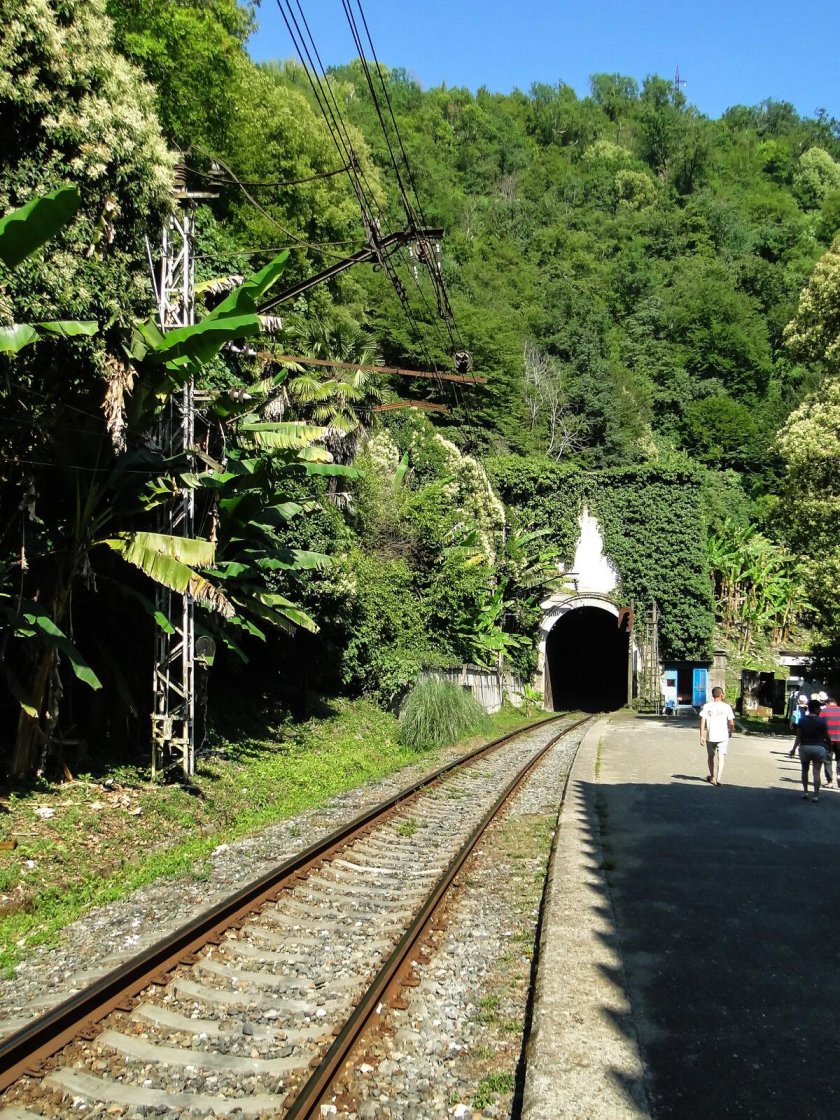 Ж/Д станция Псырцха