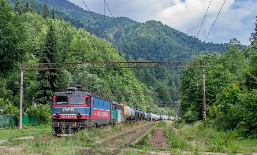 Электричка в Абхазии