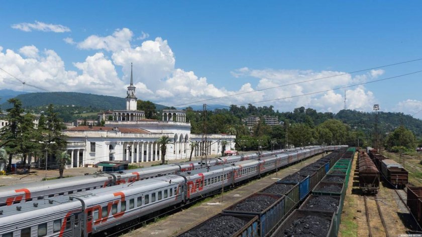 Железнодорожный вокзал Сухум