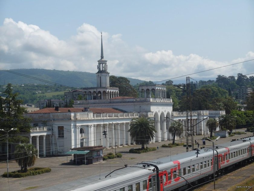 ЖД станция Сухум