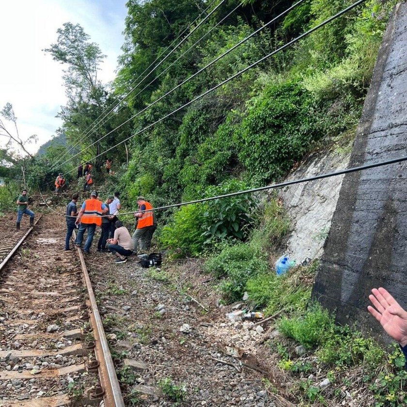 Железная дорога в Абхазии