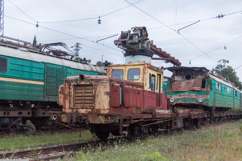 Электровоз вл8 Абхазия
