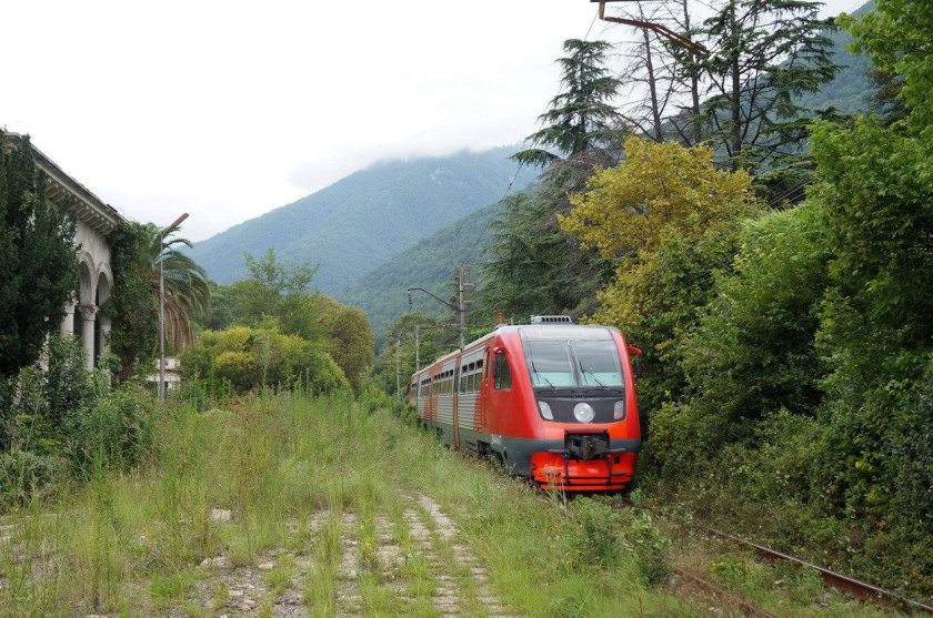 Железная дорога Туапсе Сухуми