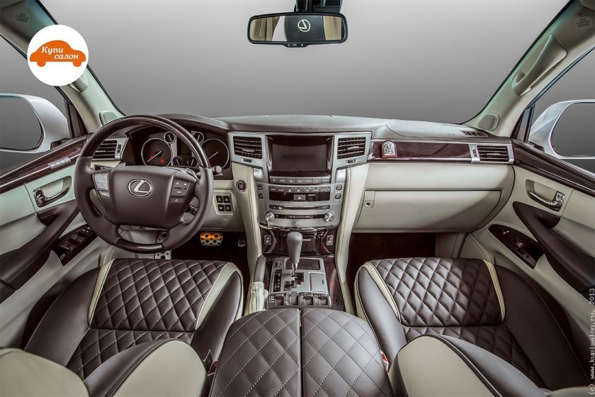 Лексус ЛХ 570 салон