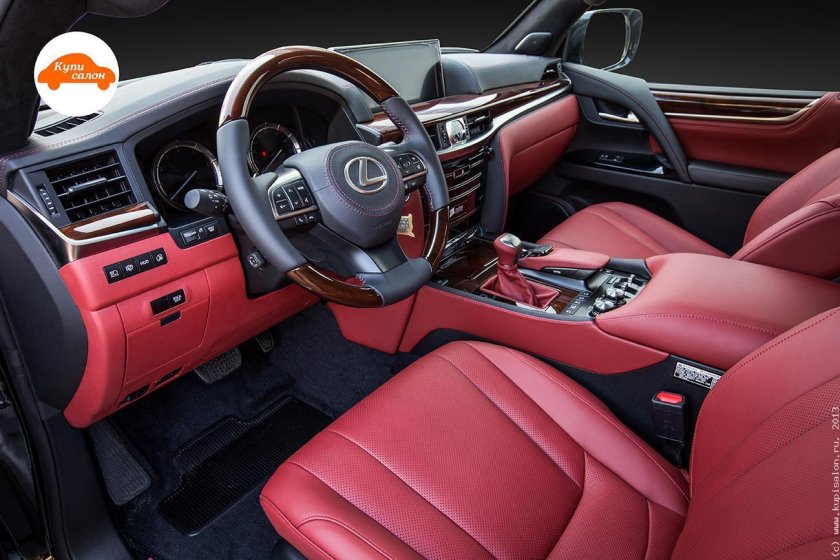 Лексус 570 новый салон