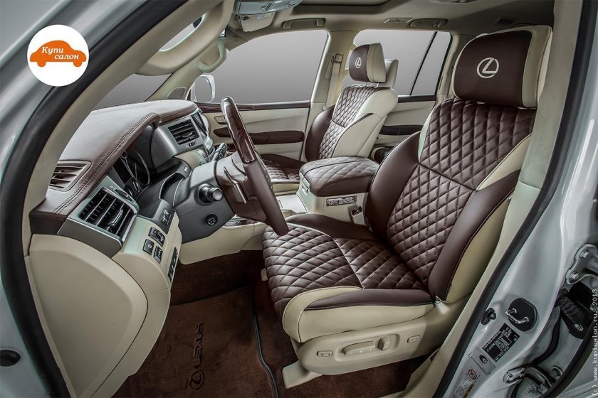 Lexus LX 570 светлый салон