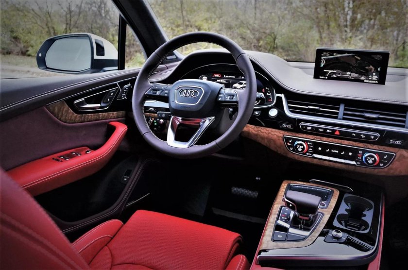 Audi q7 2021 салон