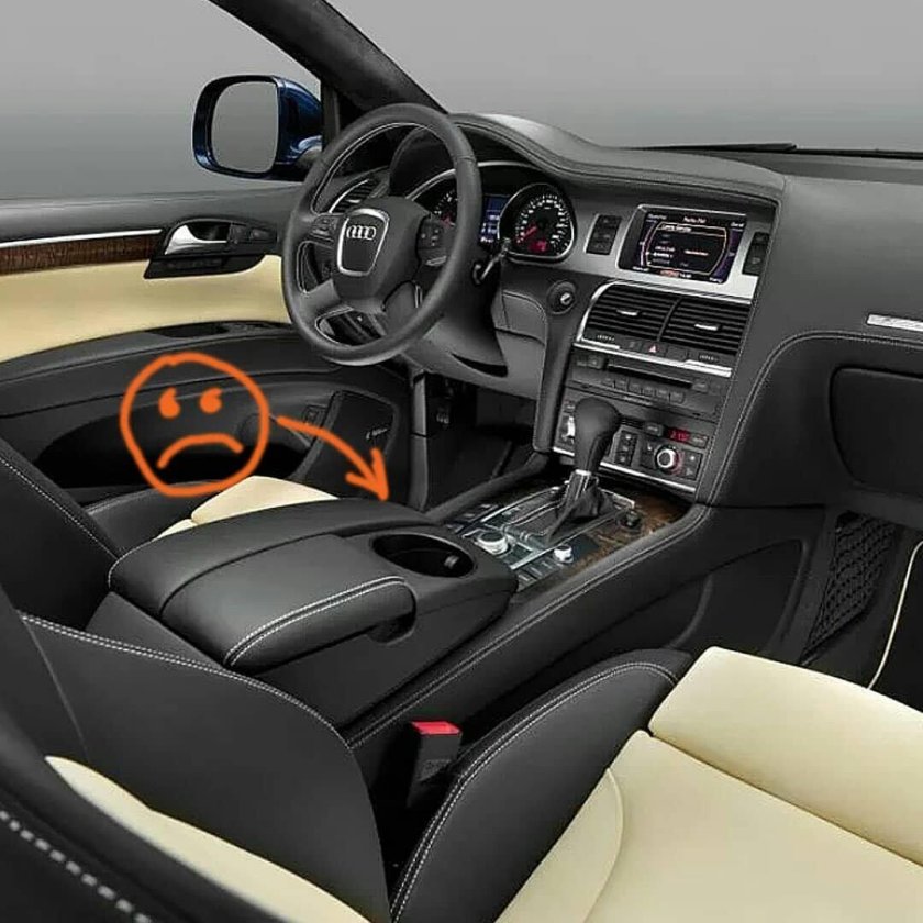 Audi q7 2008 салон