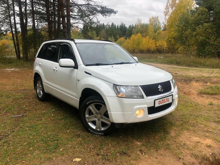 Suzuki Grand Vitara 2007 белая