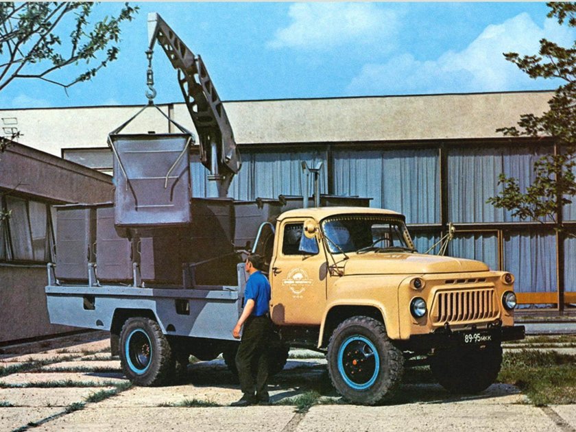 ГАЗ 53 м30 мусоровоз