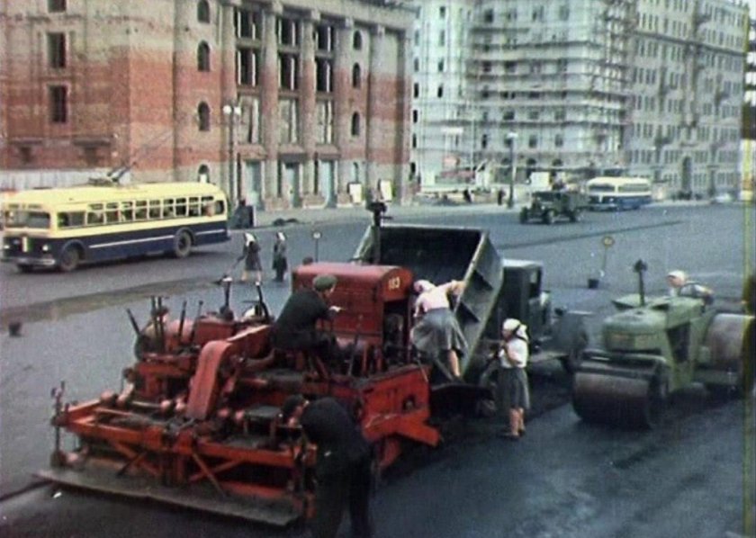 Советские асфальтоукладчики