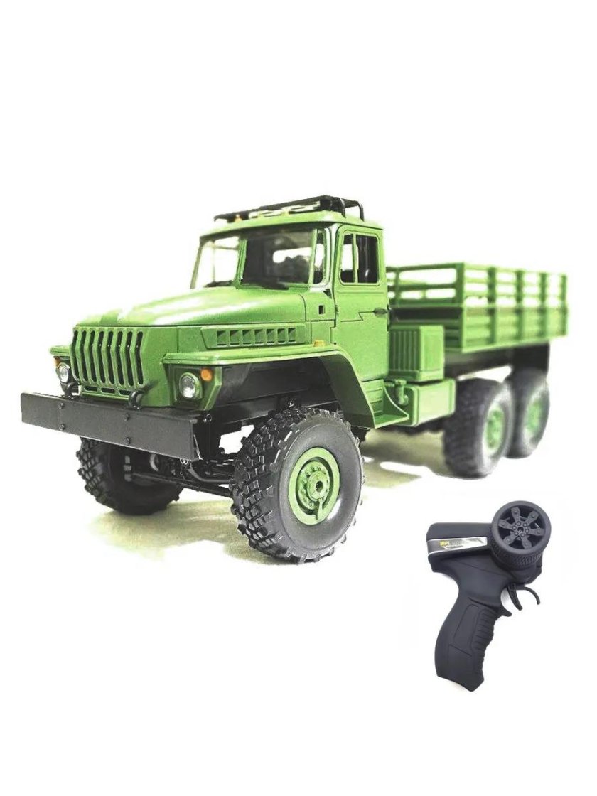 Радиоуправляемый wpl советский грузовик урал 1/16