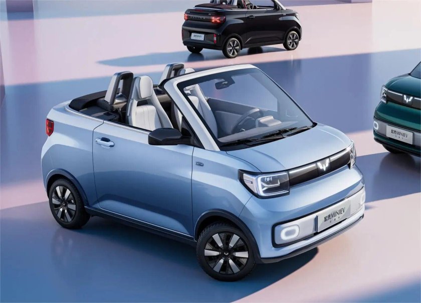 Wuling mini ev cabrio