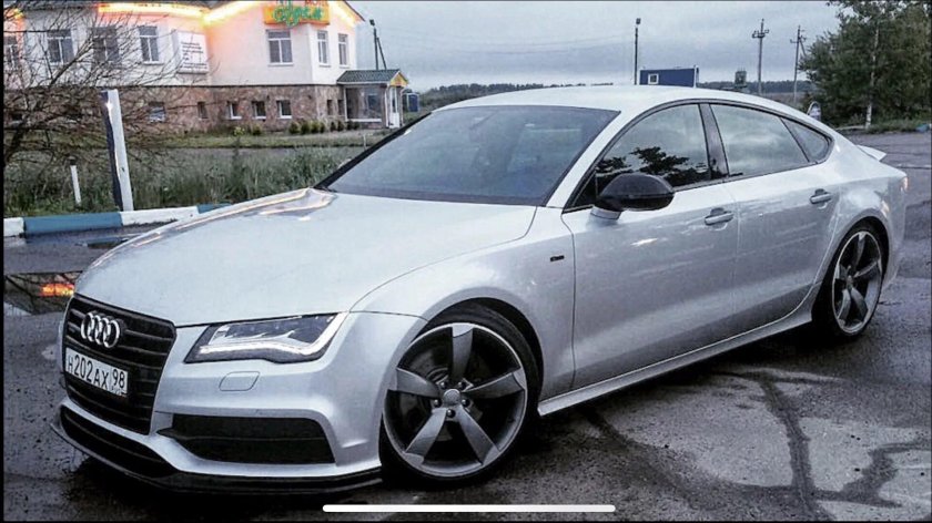 Ауди а5 на роторах