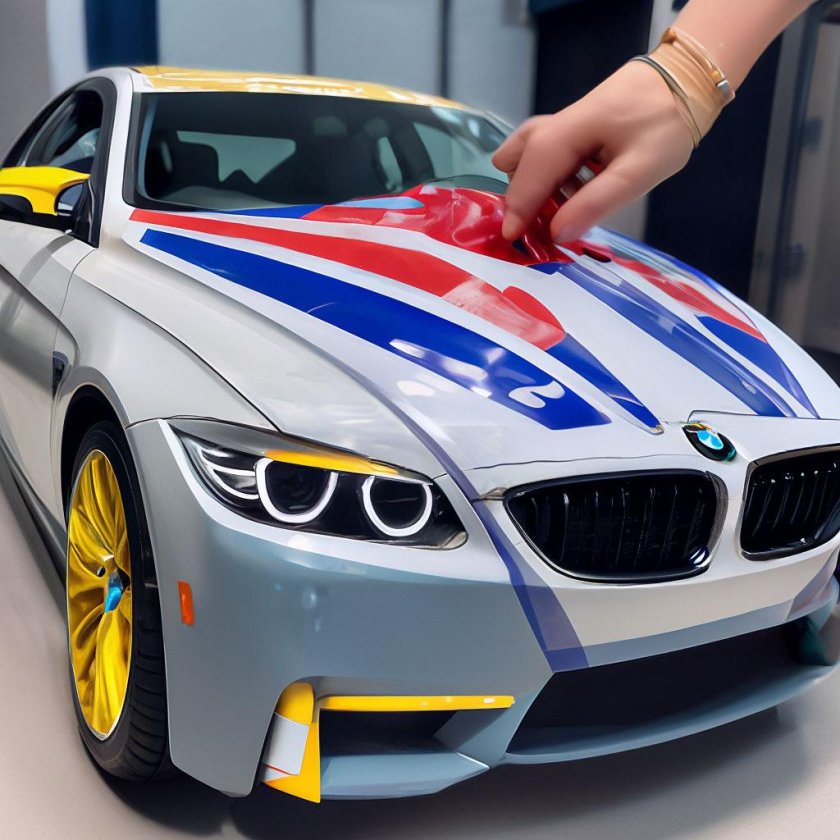 Наклейкой м перфоманс бмв ф30