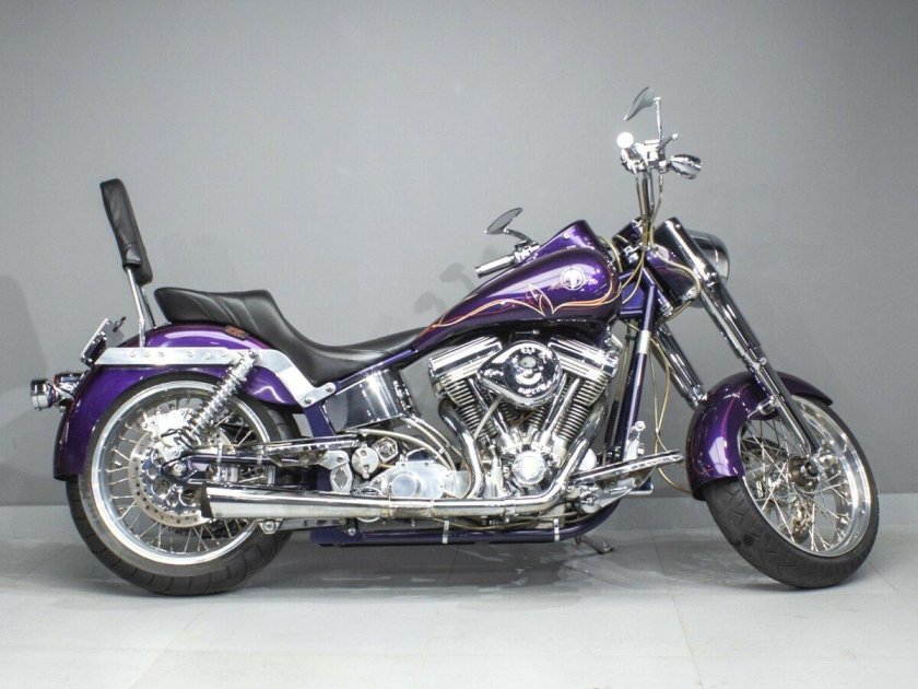 Фиолетовый чоппер