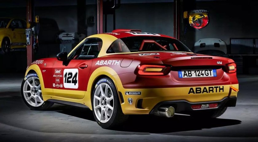Abarth 124 spider rally