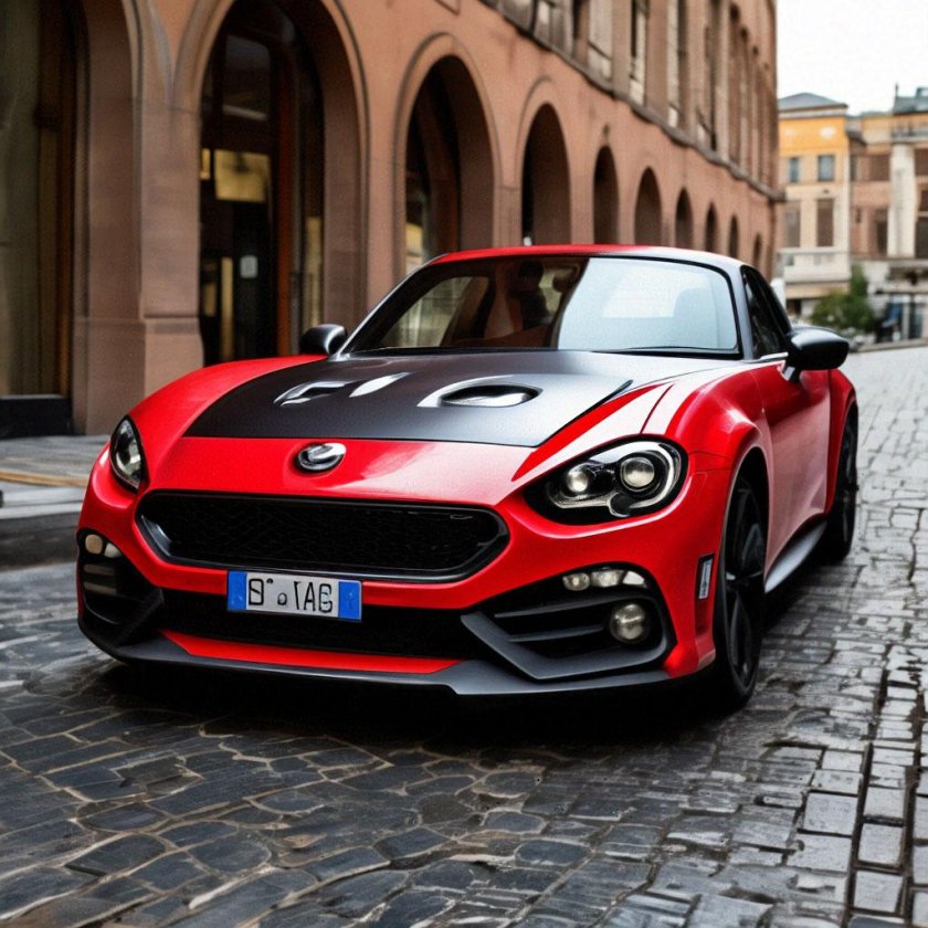 Фиат 124 spider abarth
