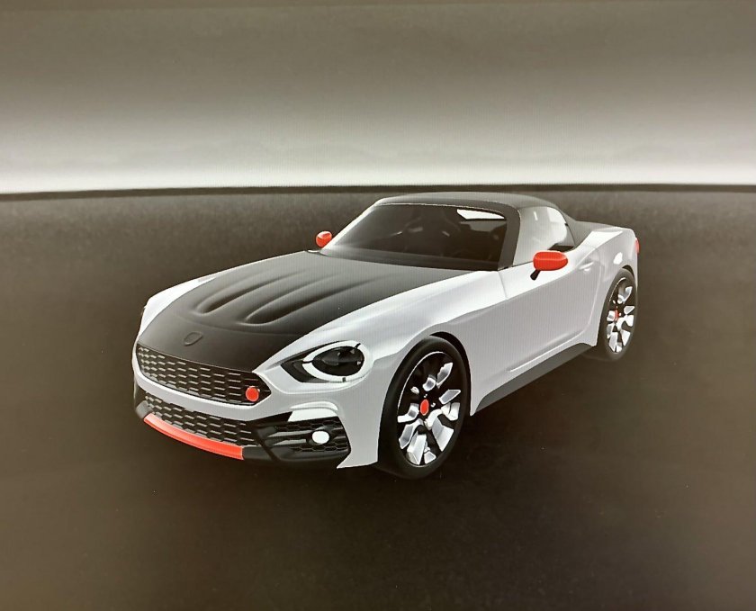 Фиат 124 Spider Abarth