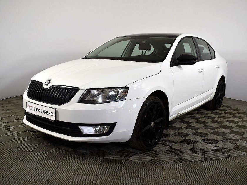 Skoda octavia 2016 белая