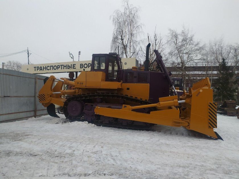 Бульдозер четра т 35